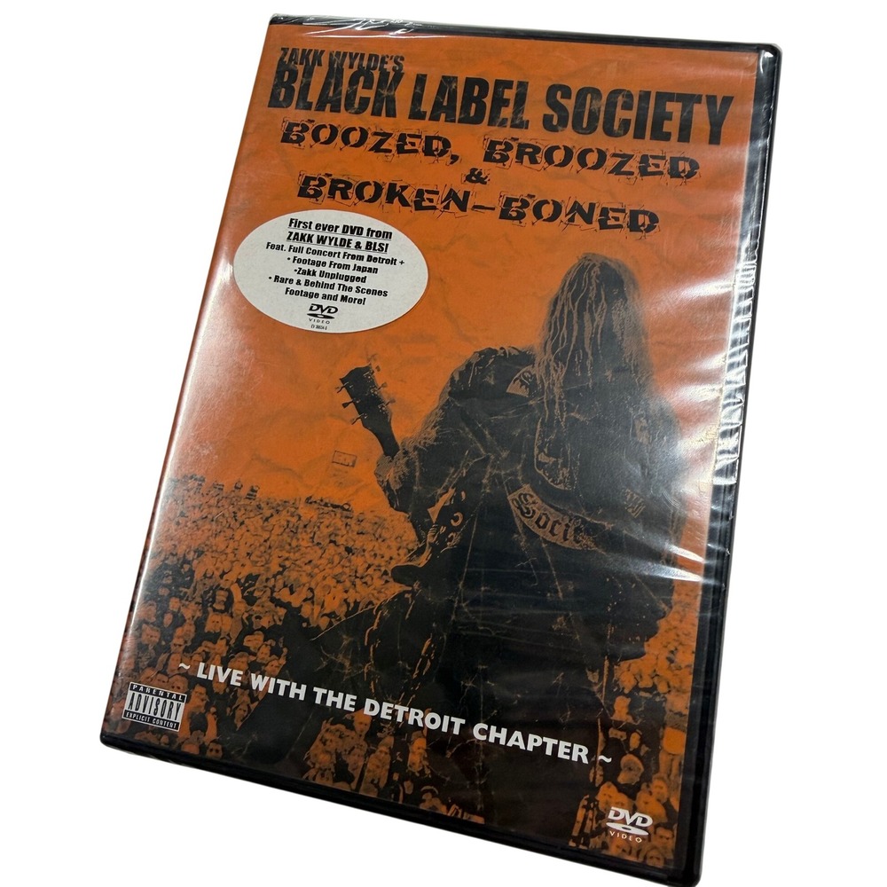 Black Label Society Boozed Broozed & Broken-Boned DVD